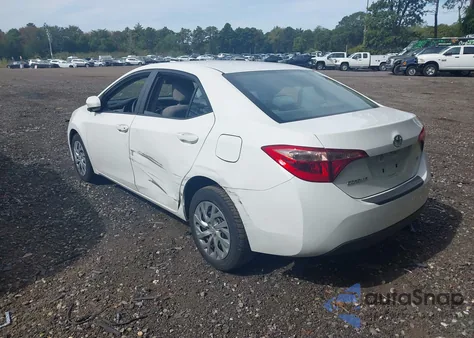 2019 Toyota Corolla Le z USA, uszkodzony, nr VIN 2T1BURHE5KC221913
